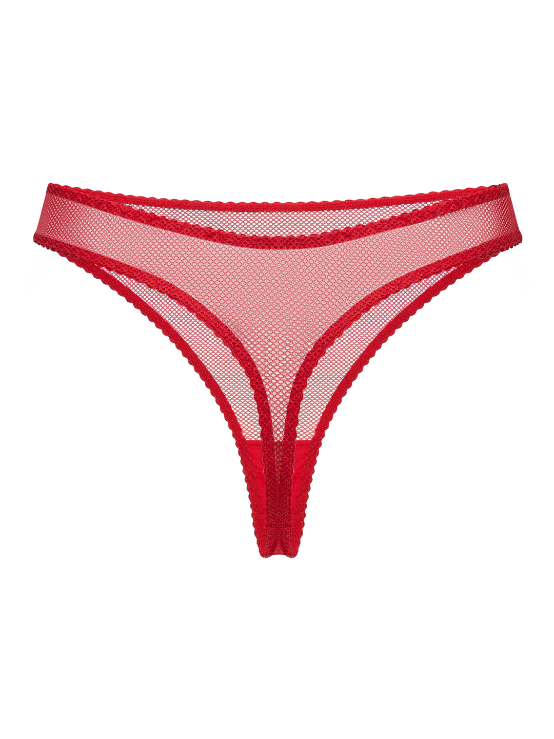 Высокие стринги Red Pearl
