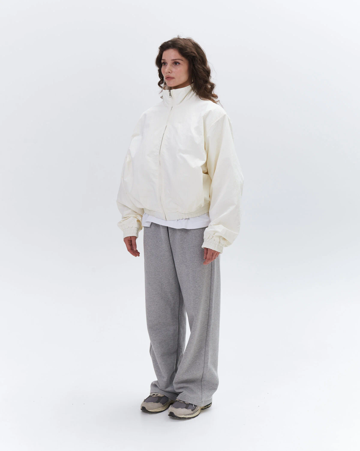 zip track jacket «sand sprint»