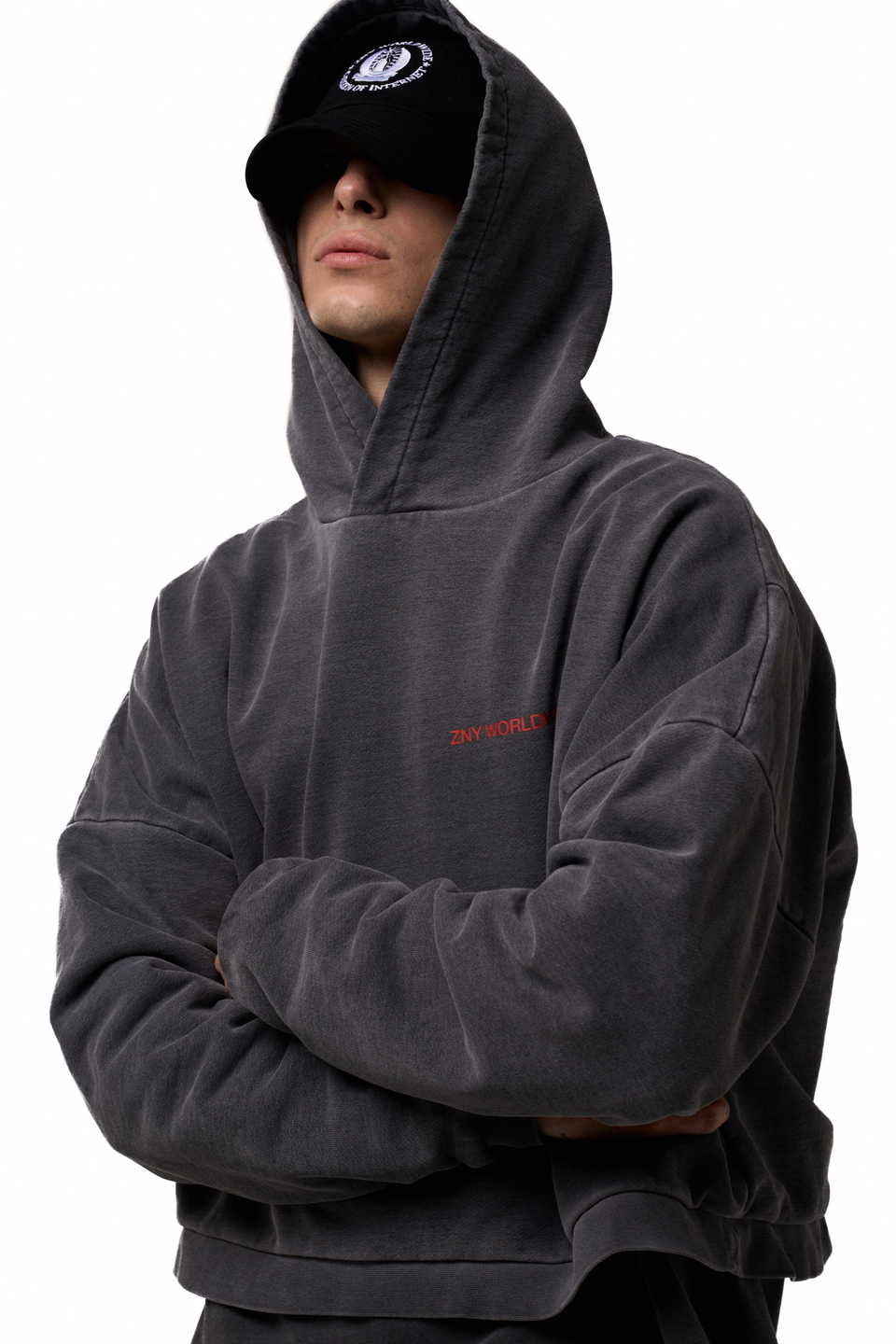 Худи ZNY GARMENT DYED