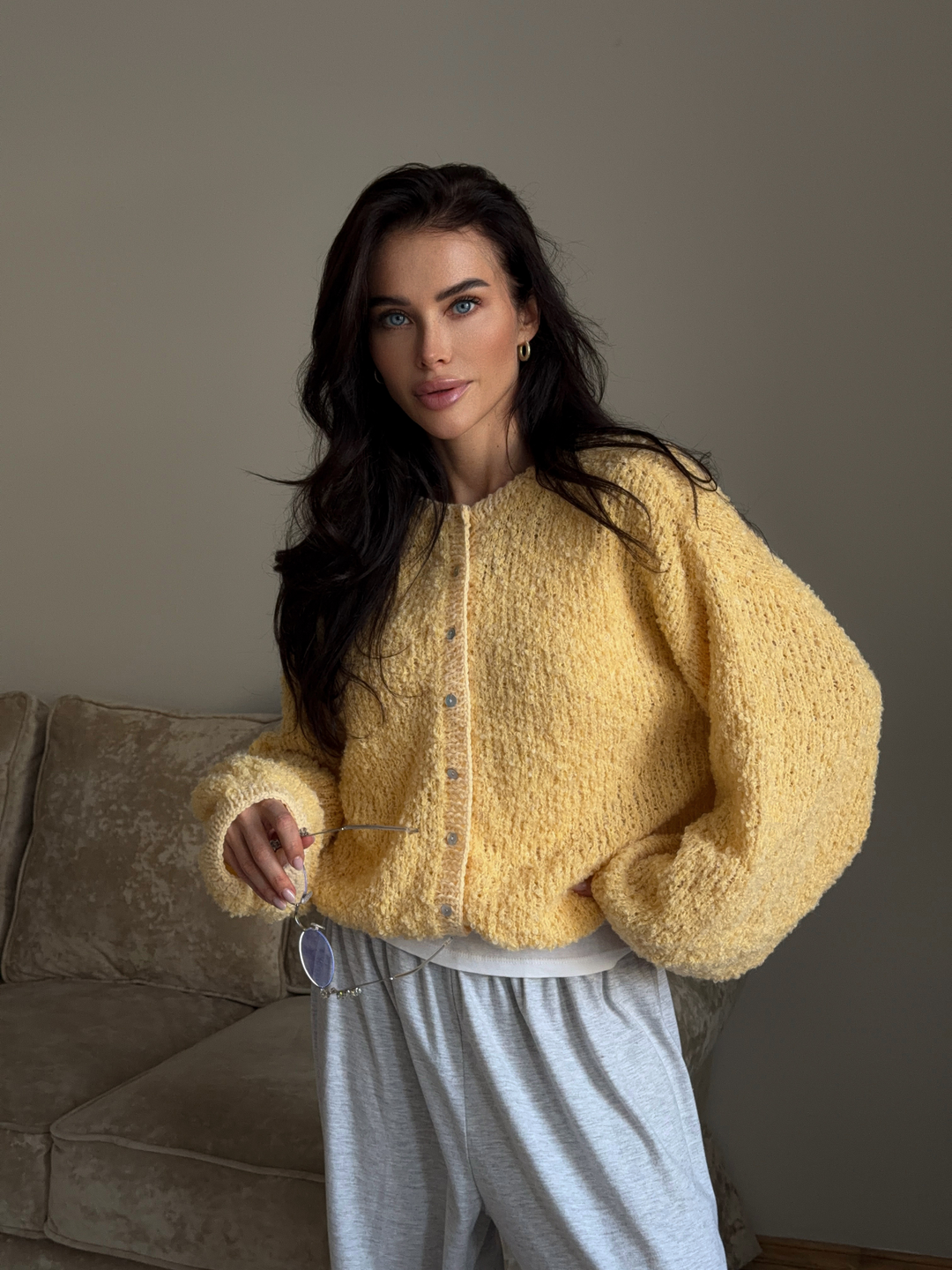 кардиган «mellow yellow»