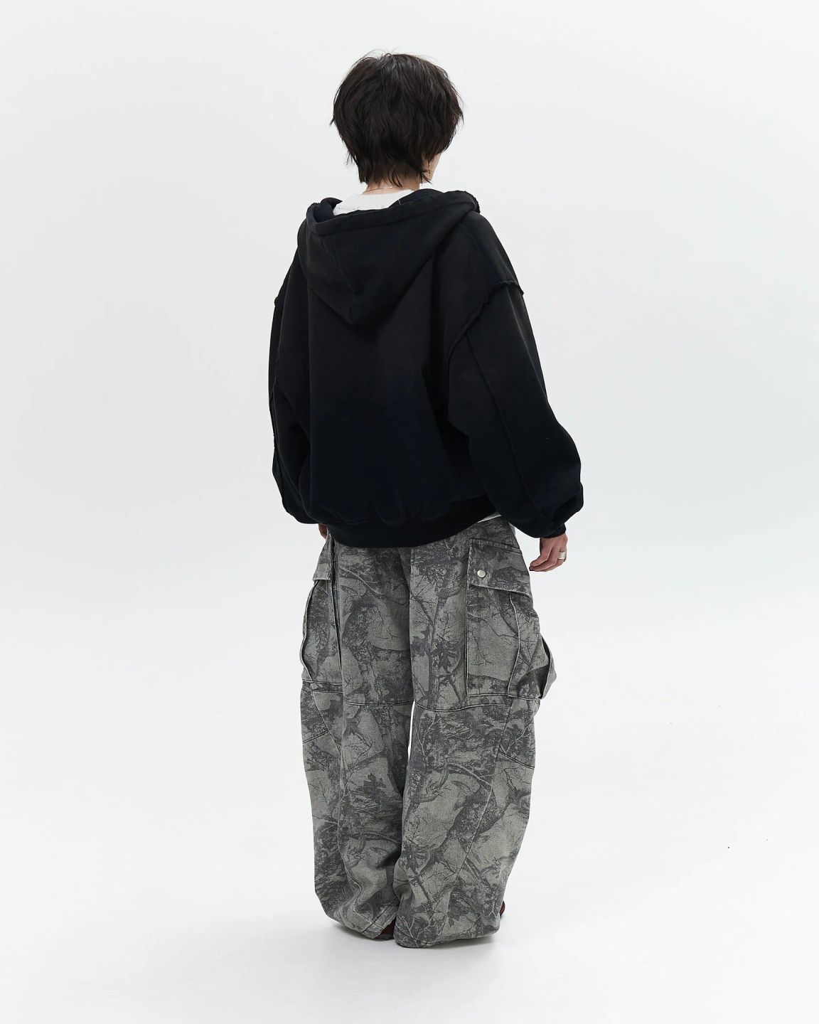 distressed zip «rusty»