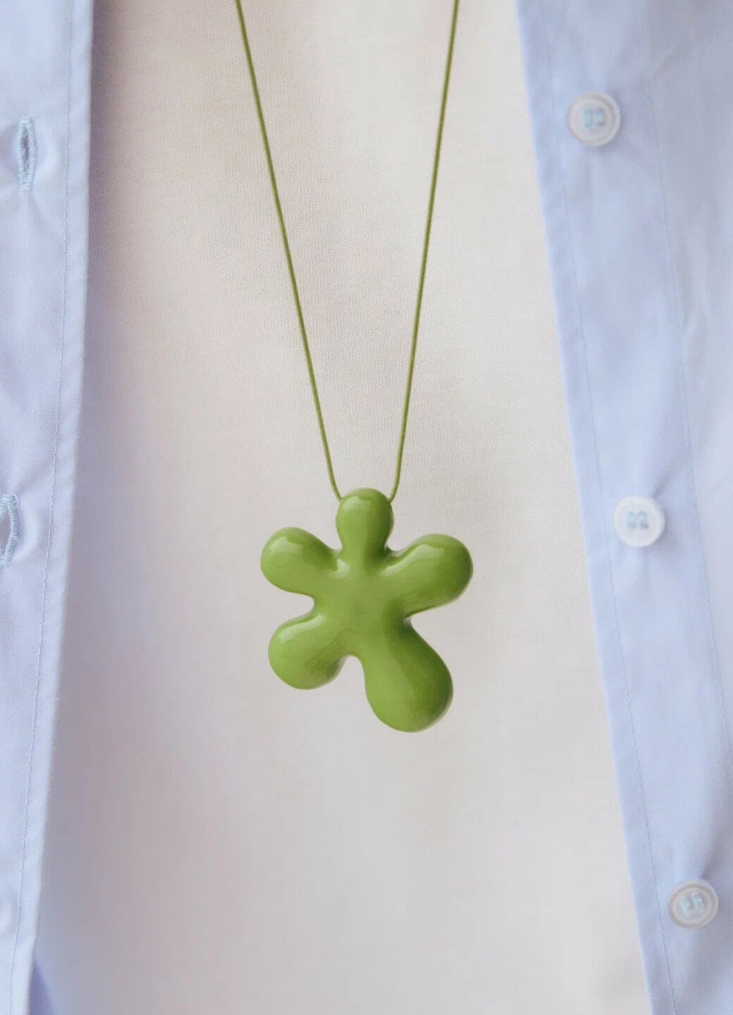 Подвеска Flower (green)