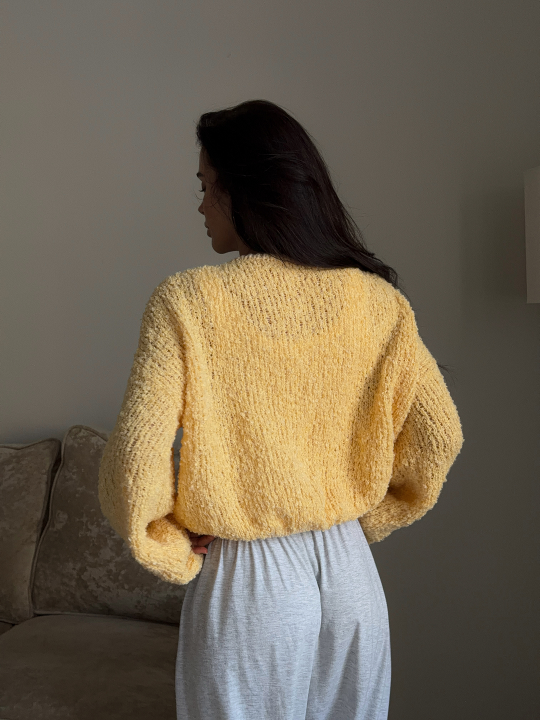 кардиган «mellow yellow»