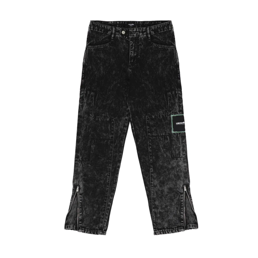«Genesis 2.0» Washed Denim Pants