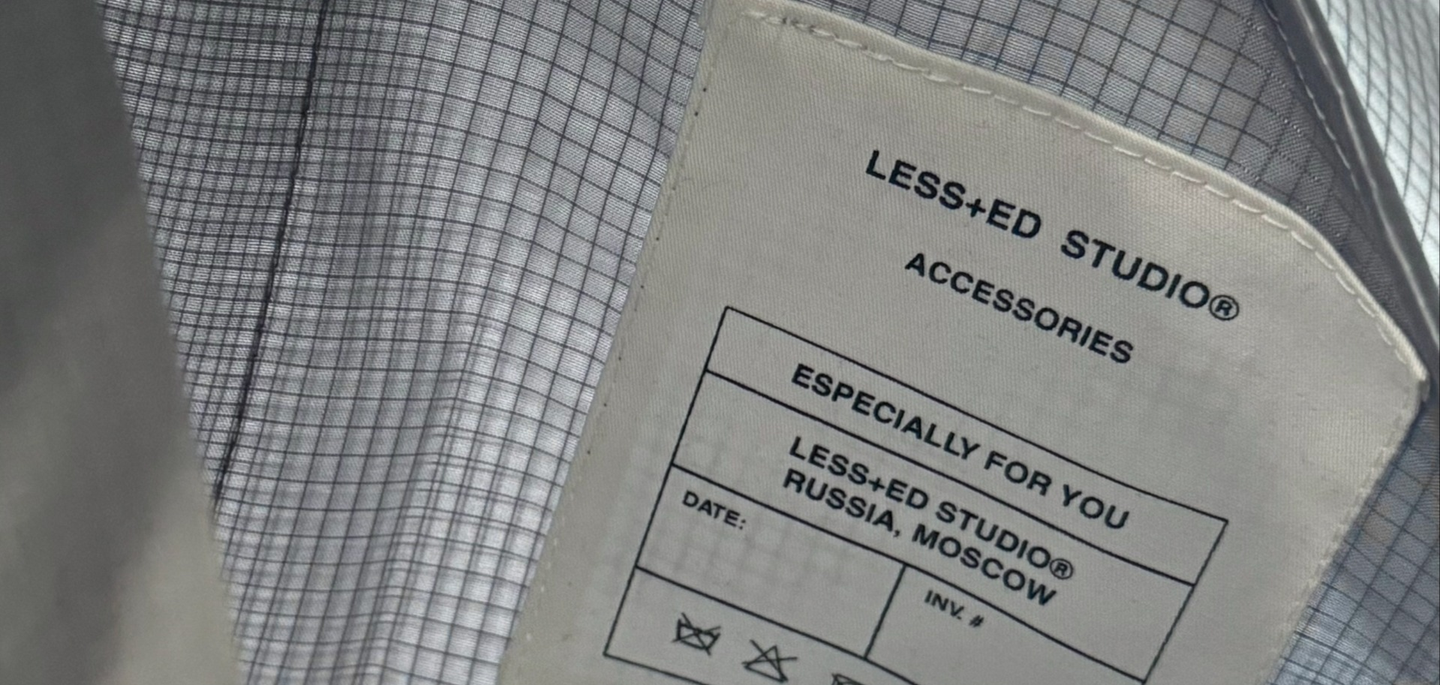 Одежда от бренда "LESS+ED Studio"