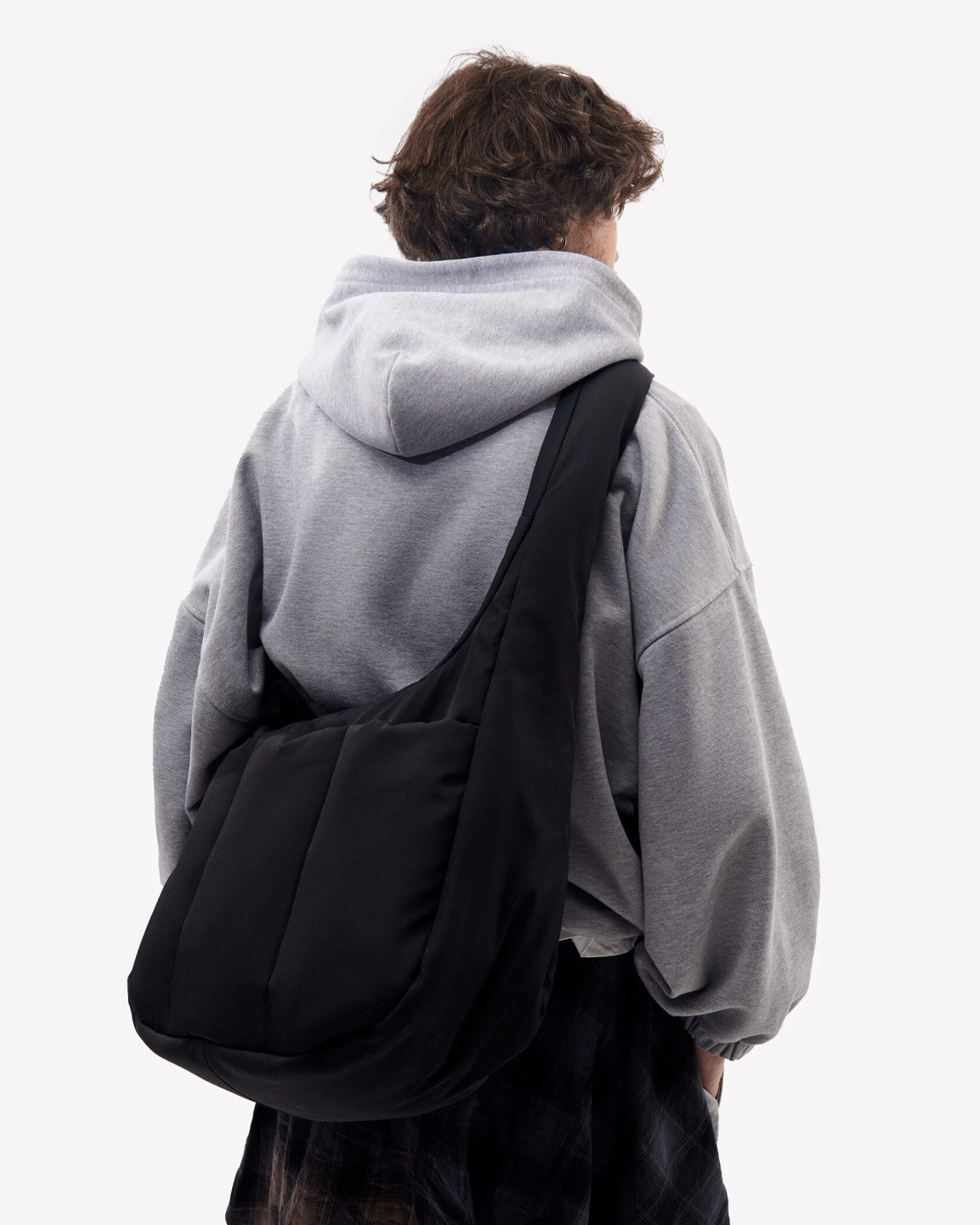 puffy bag «total black»