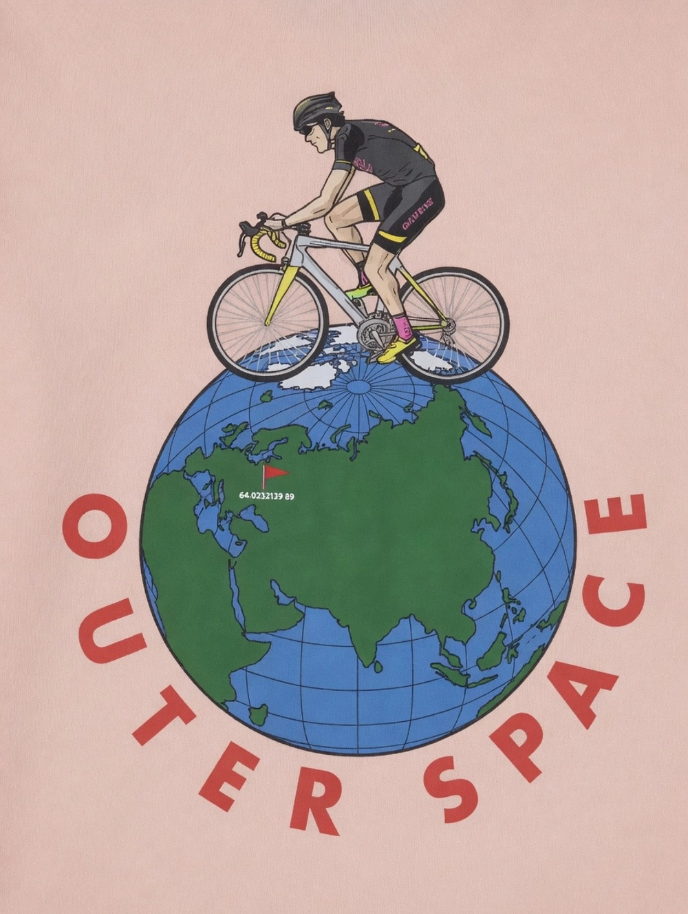 Футболка OuterSpace World Cyclist