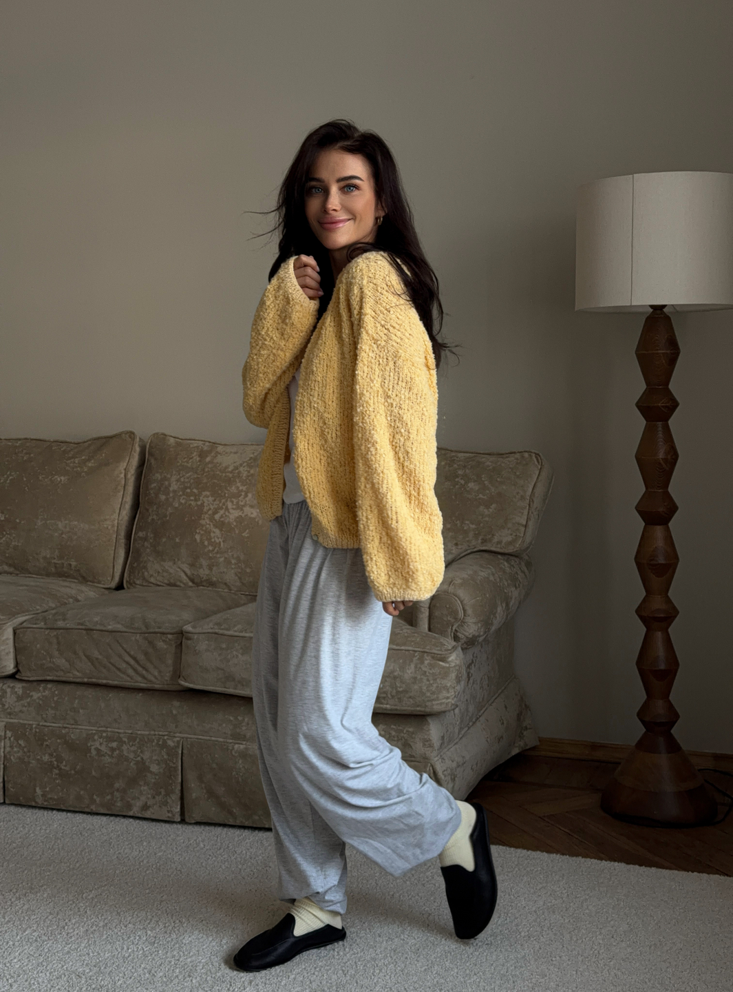 кардиган «mellow yellow»