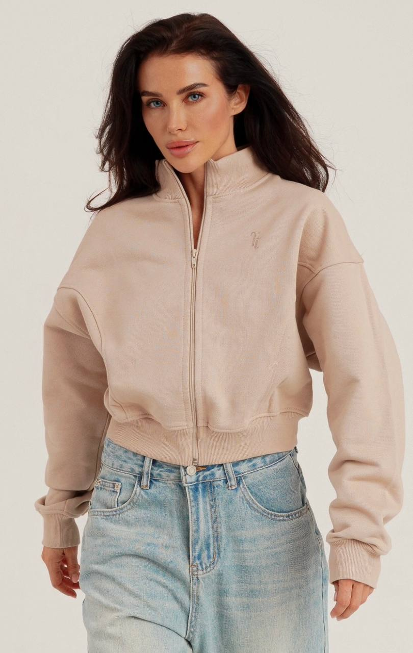 zip-худи «take two» light camel