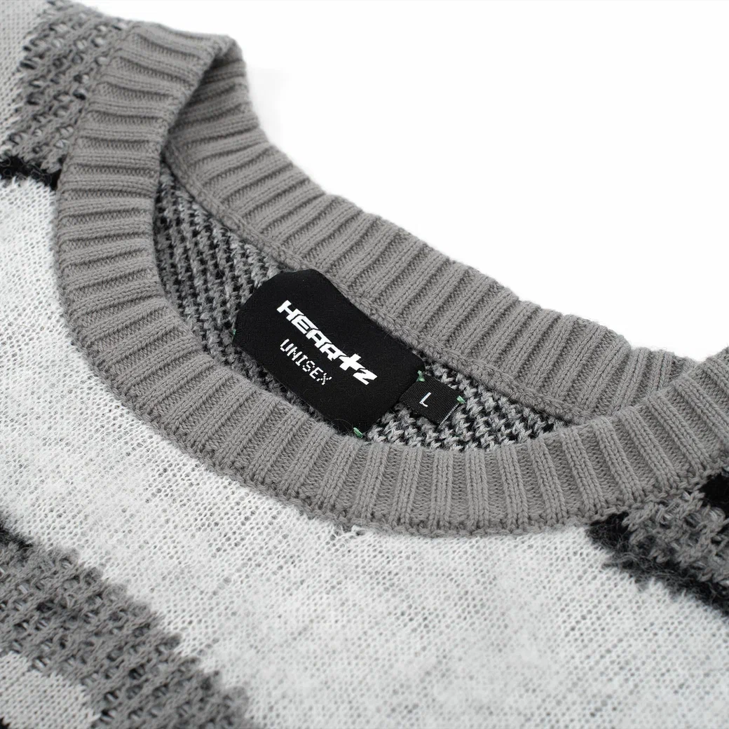 «Optical Camo» Mohair Sweater