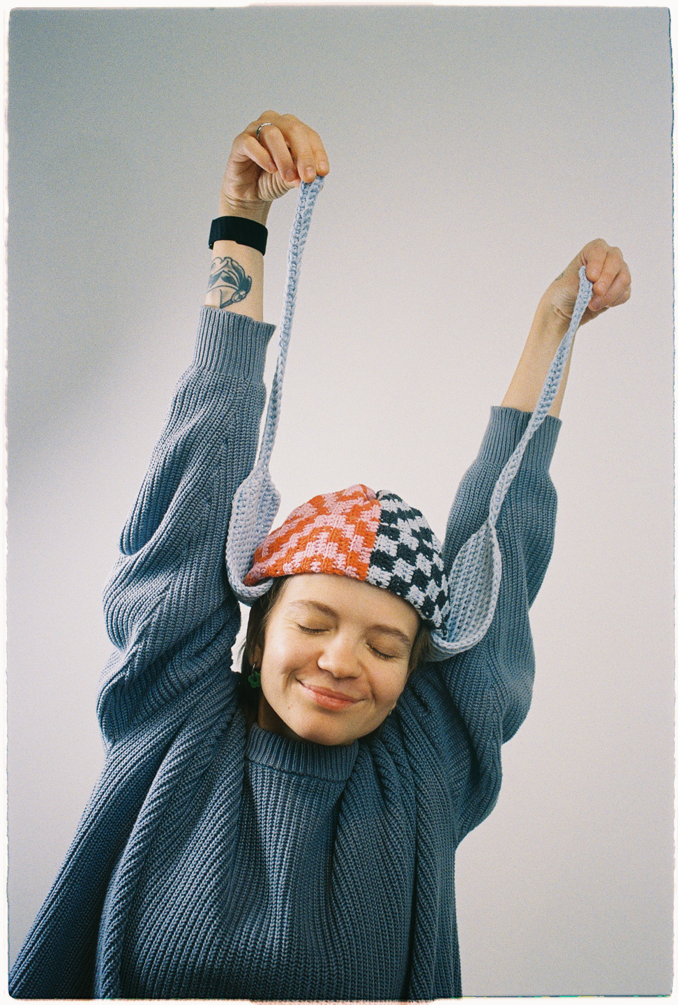 бини twins earflap x рокет blue