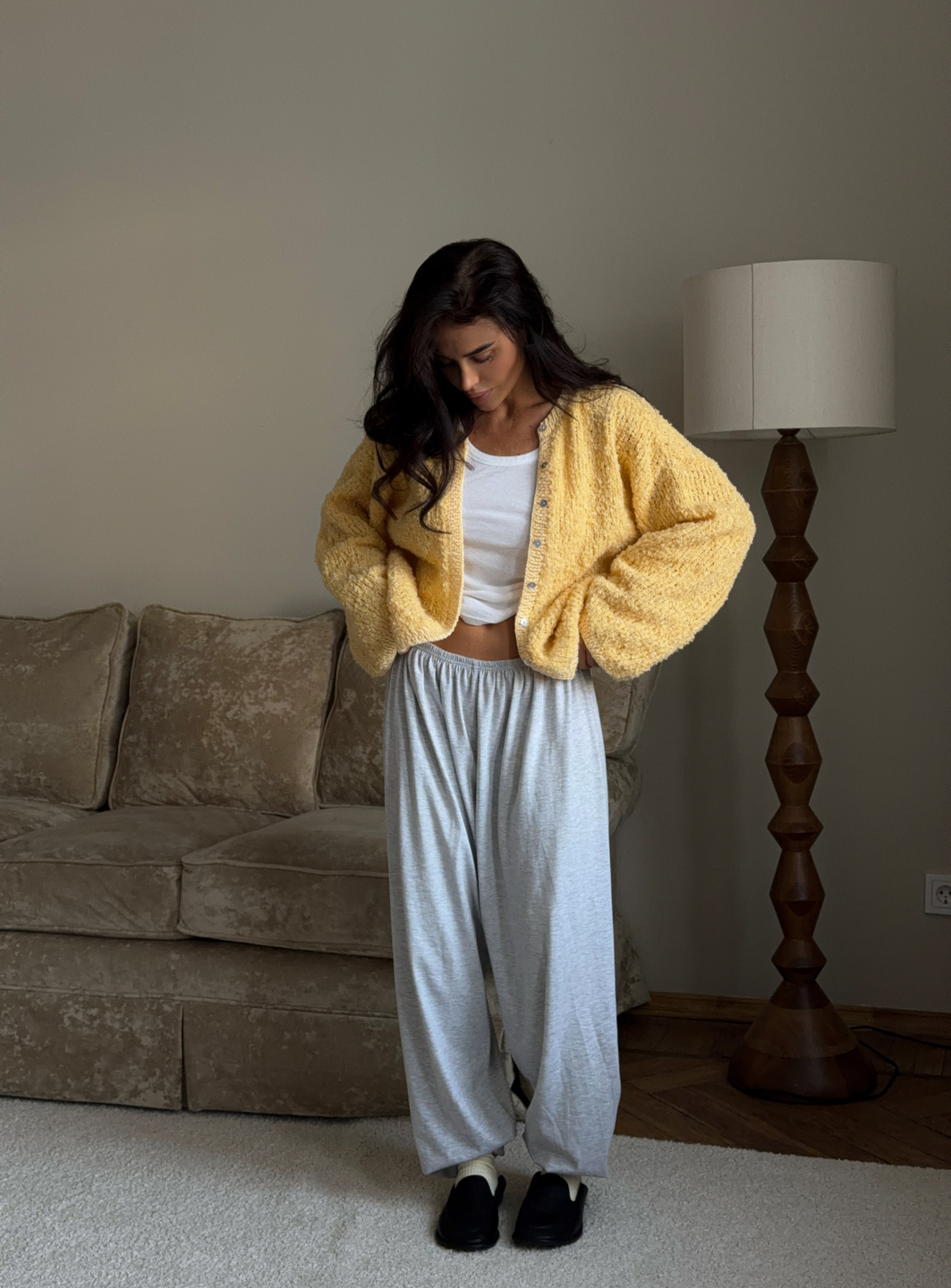 кардиган «mellow yellow»