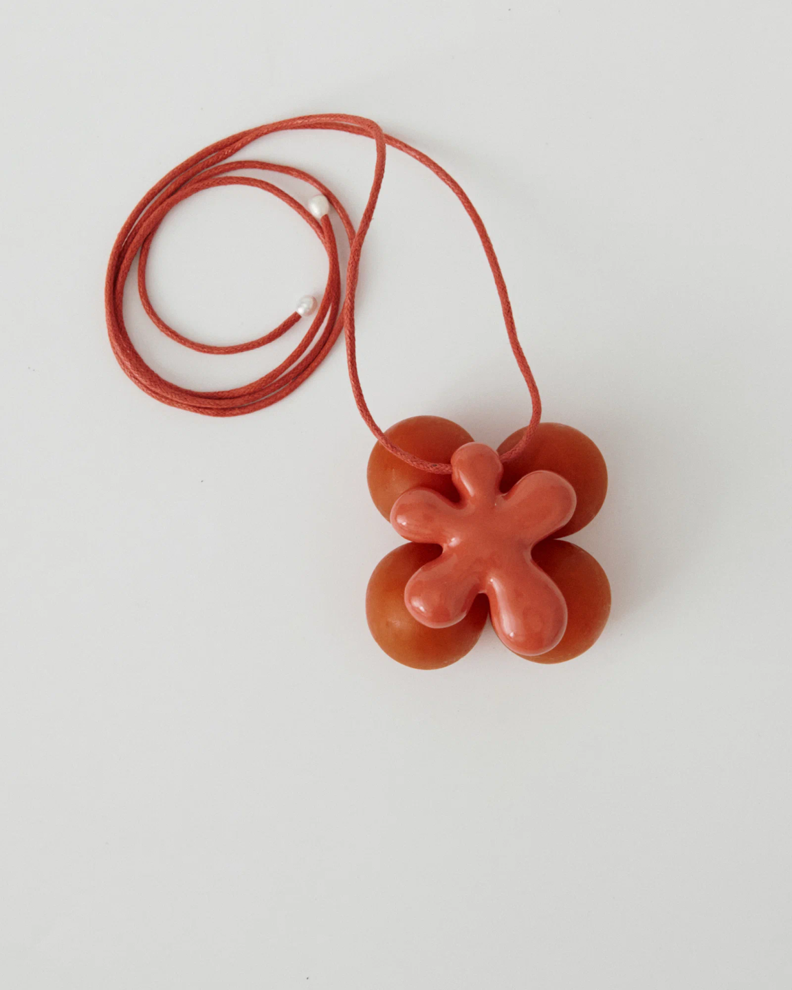 Подвеска Flower (red)