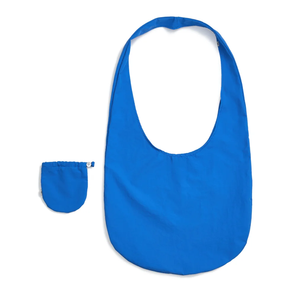 blue. crossbody