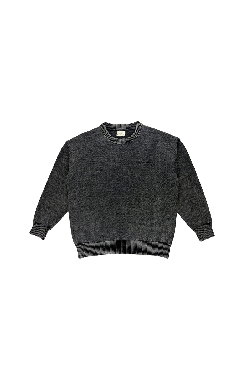 DEFAULT KNIT BLACK DYE