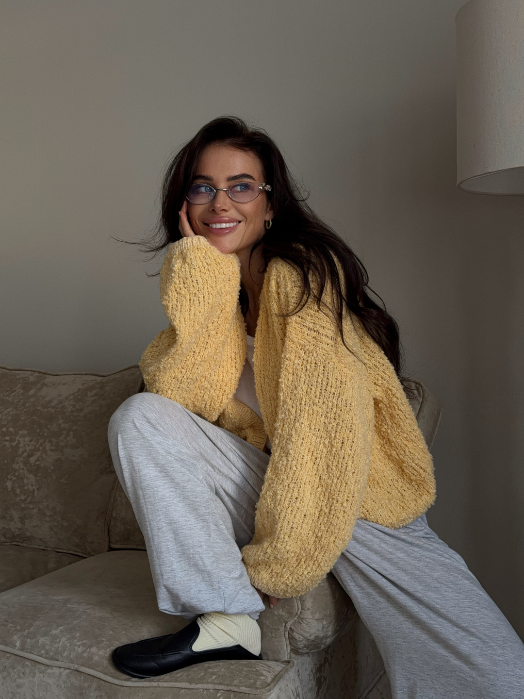 кардиган «mellow yellow»