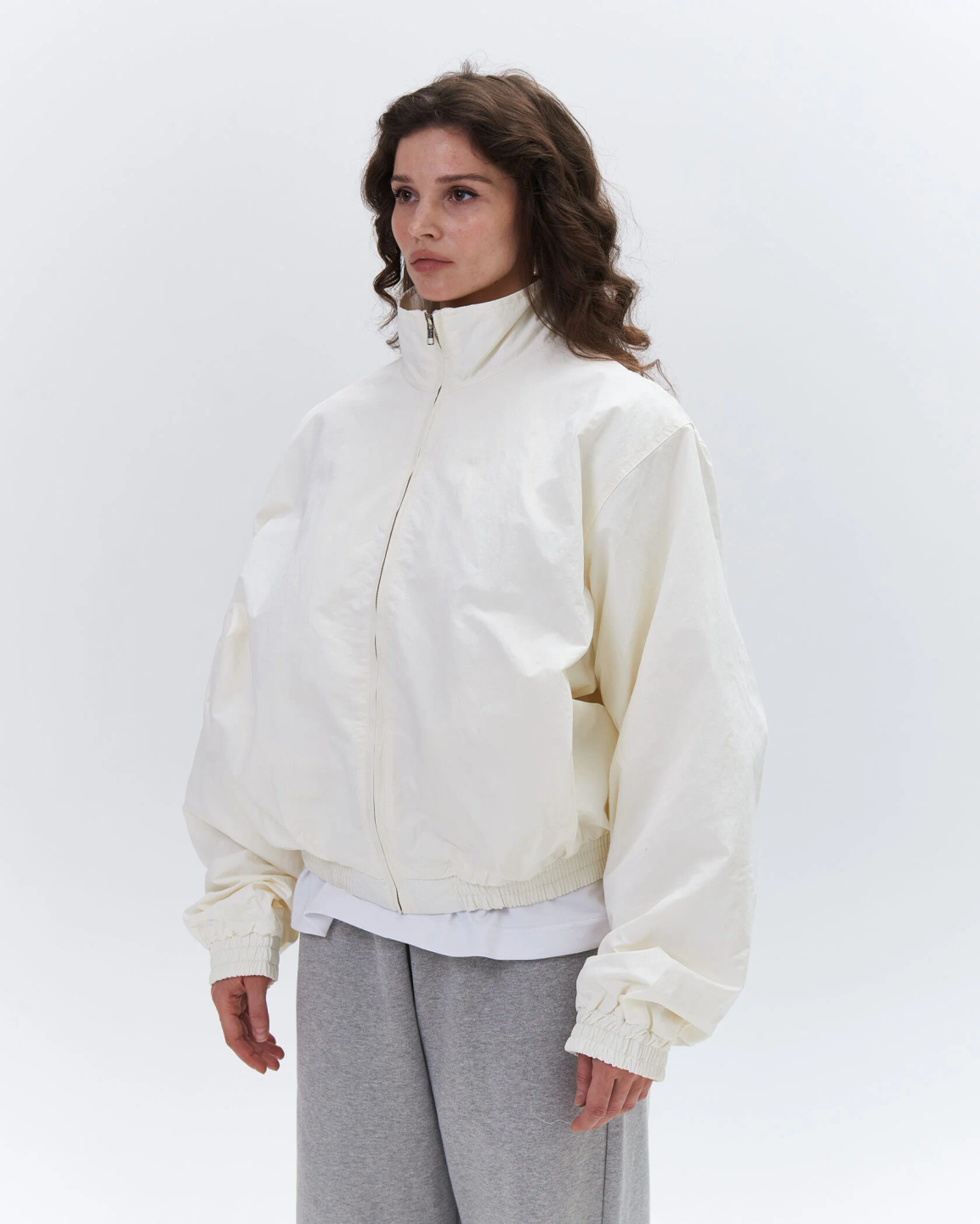 zip track jacket «sand sprint»