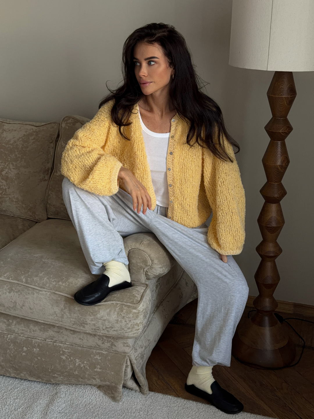 кардиган «mellow yellow»