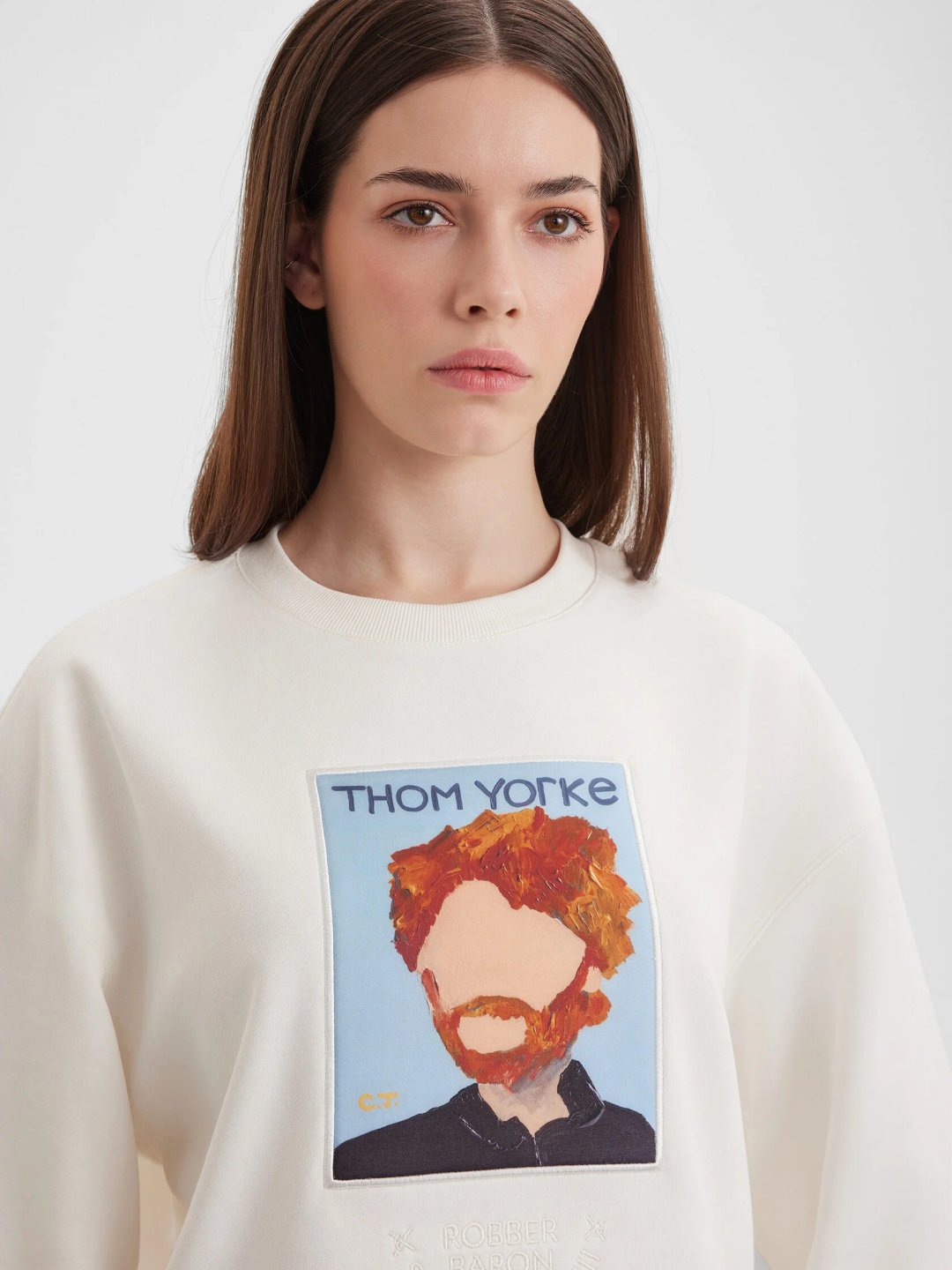 Свитшот THOM YORK белый