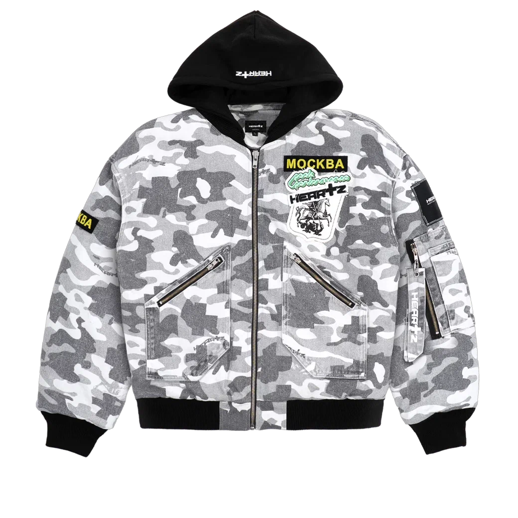 «Frostline» Denim Flight Jacket