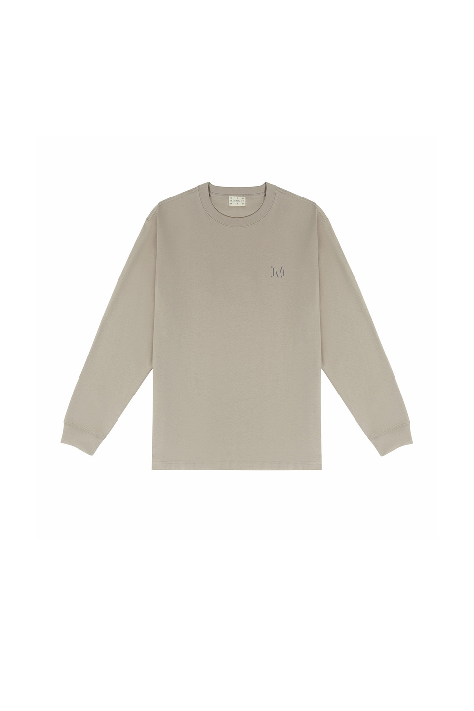 M HEAVY LONGSLEEVE SAND/WASH