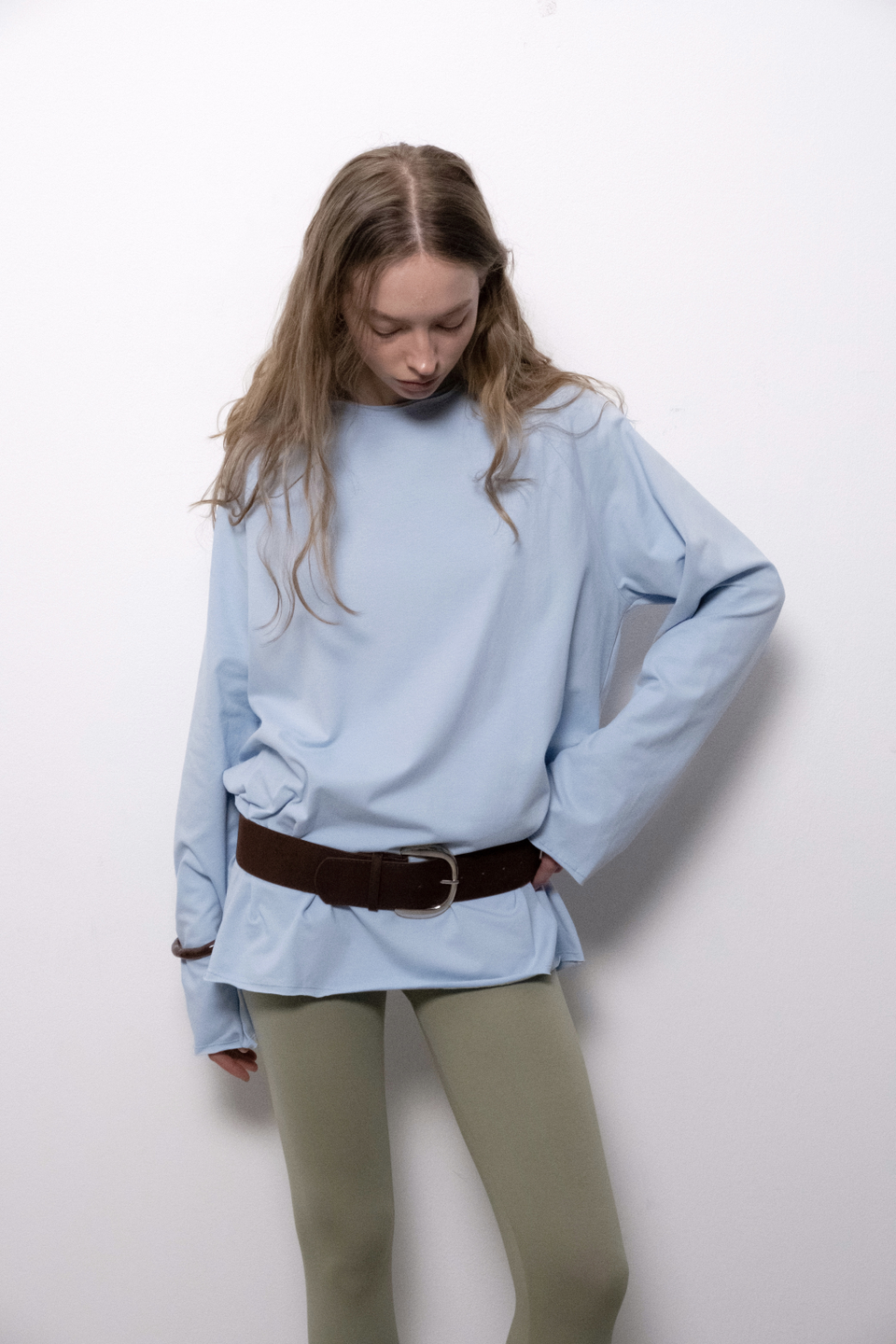 ЛОНГСЛИВ OVERSIZE НЕБО
