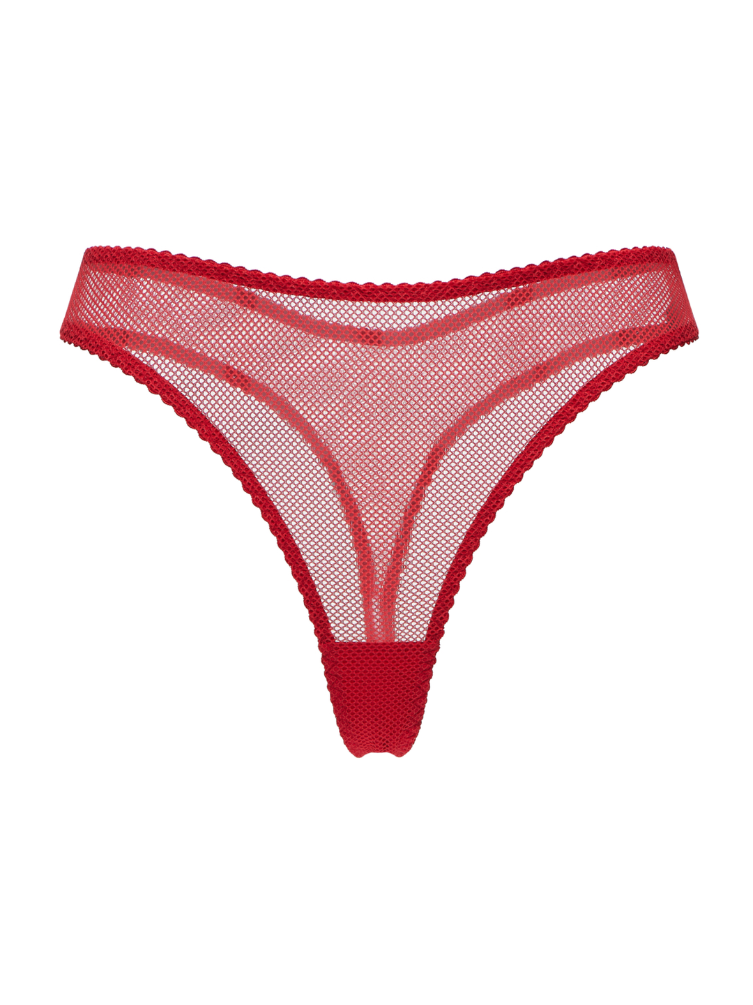 Высокие стринги Red Pearl