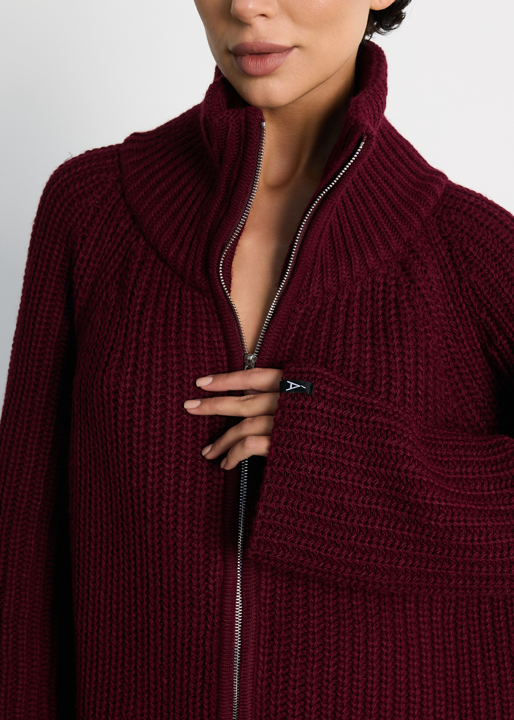 свитер warm bordo