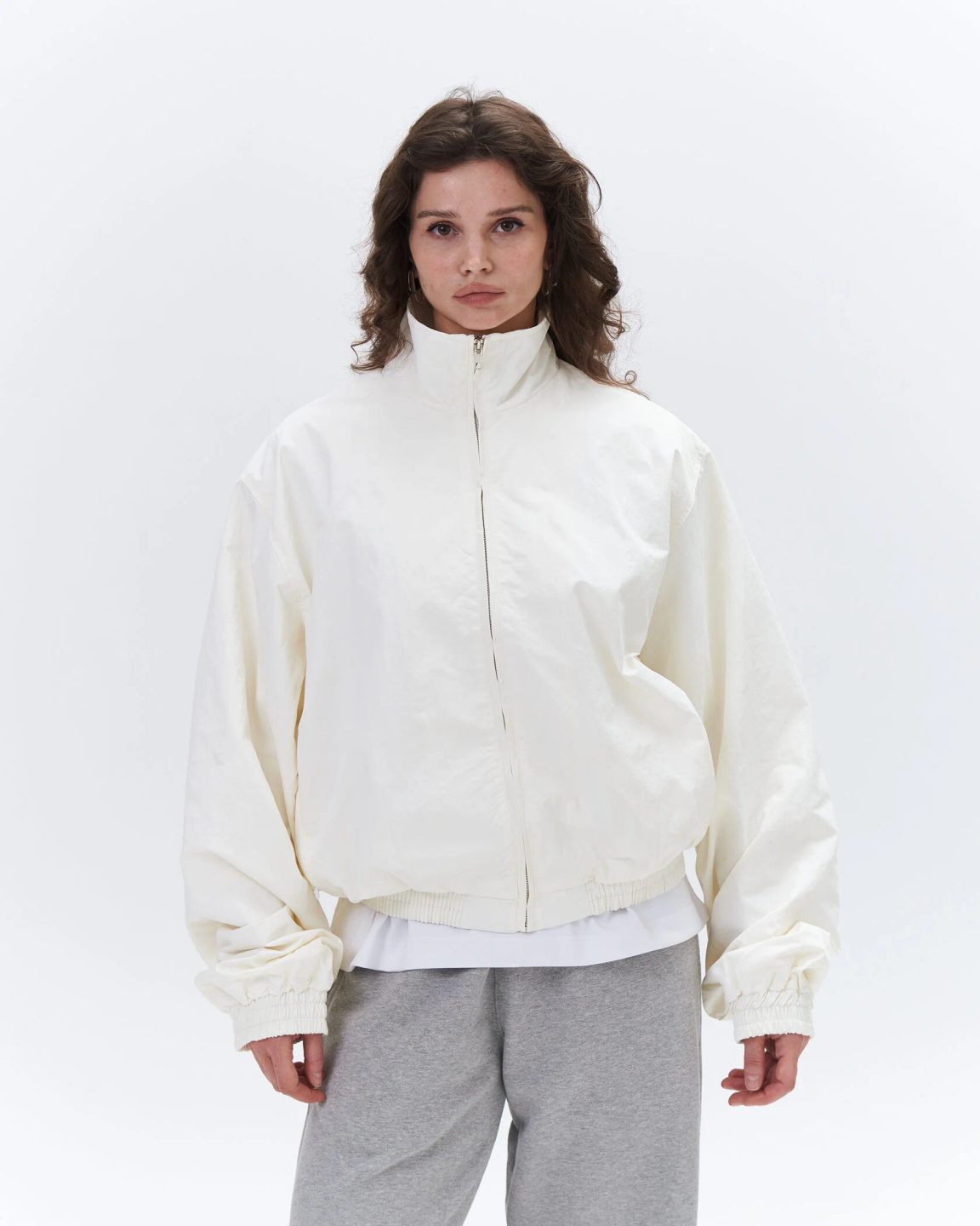 zip track jacket «sand sprint»