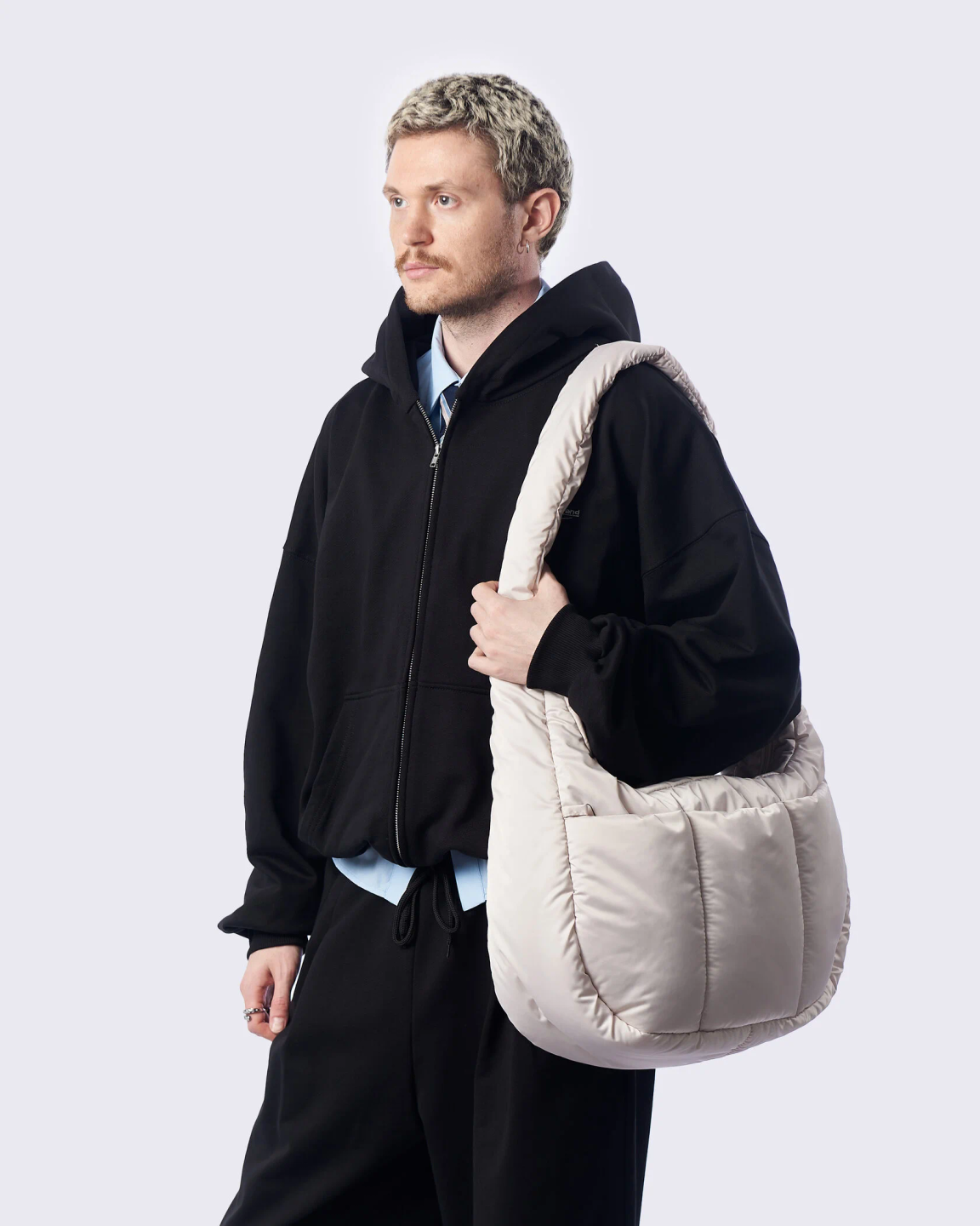 puffy bag «ivory»