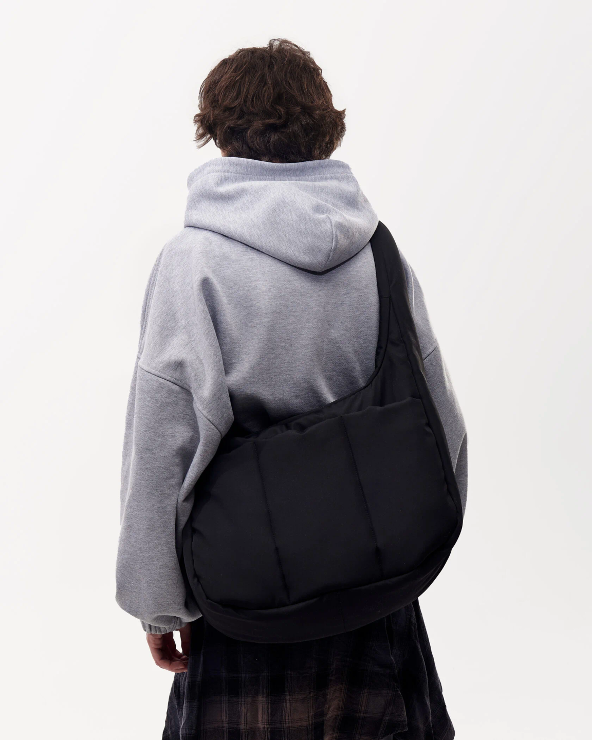 puffy bag «total black»