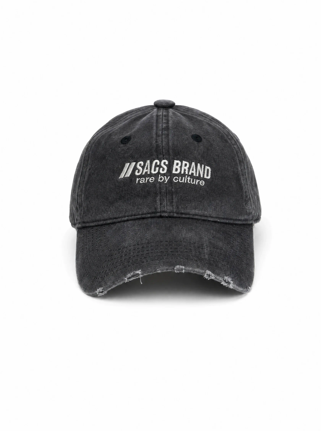 vintage cap «washed black»