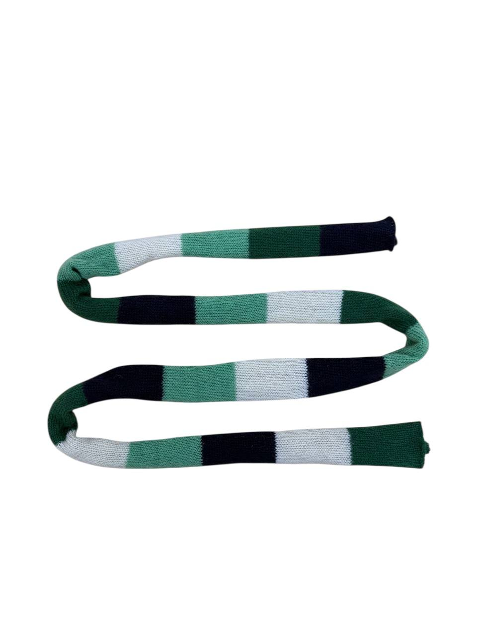 Шарф Snake kid mohair green and black